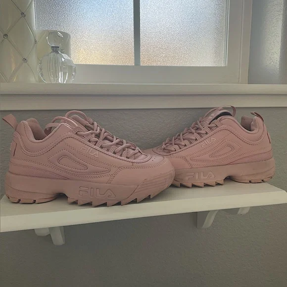 Pink Fila Sneakers - Picture 1 of 6